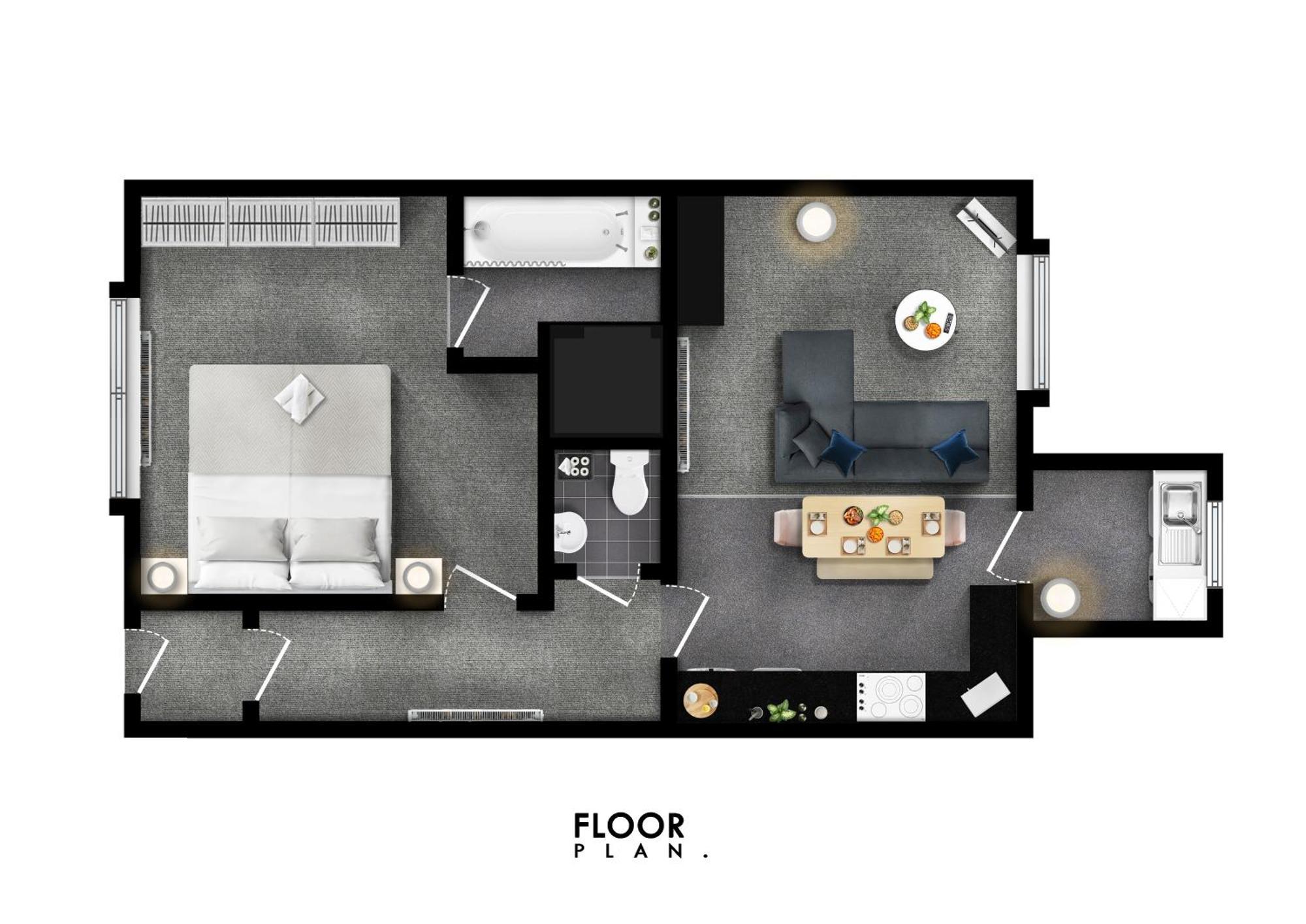 Elmbank Apartment By Klass Living Bellshill Bagian luar foto
